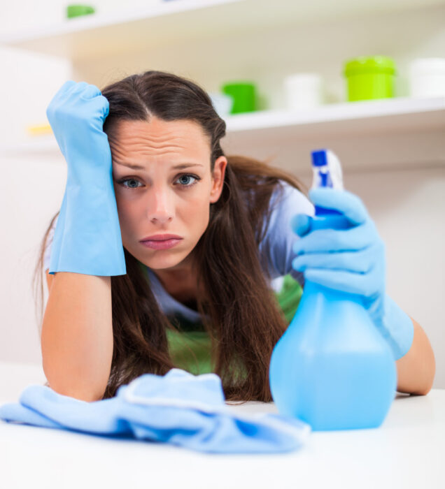 Person experiencing OCD-related cleaning compulsion during therapy support in Scottsdale AZ