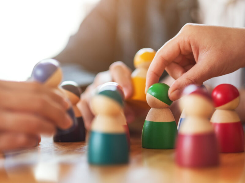 Play Therapy Scottsdale AZ – Child Counseling Pathways Counseling Services Child using figurines during play therapy session in Scottsdale AZ to express emotions