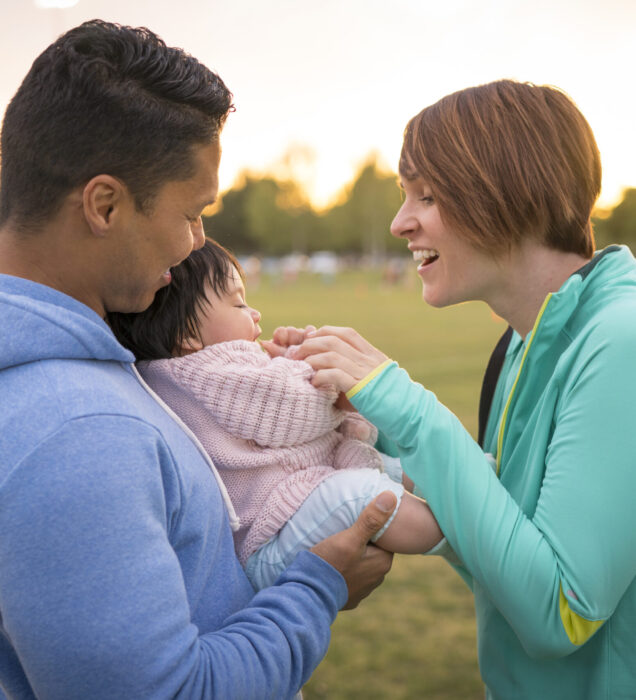 Parent engaging warmly with child representing proactive parenting support in Scottsdale AZ