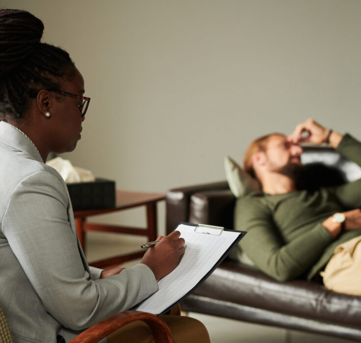 Scottsdale Therapist doing Exposure therapy on client