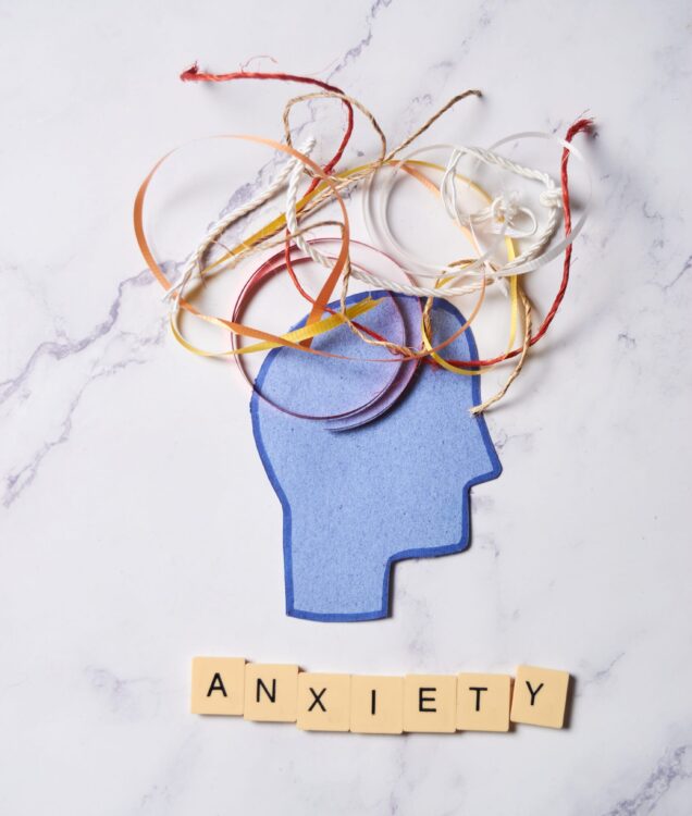 Anxiety concept illustration representing overthinking and stress in anxiety therapy at Pathways Counseling Services in Scottsdale AZ