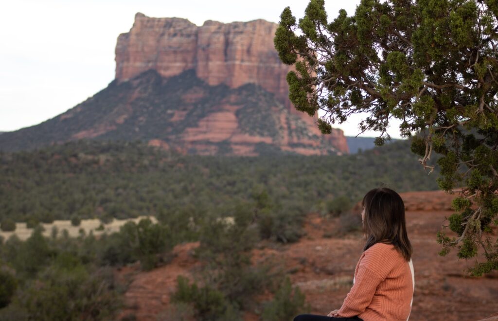 Image illustrating mindfulness techniques used in DBT for depression.
