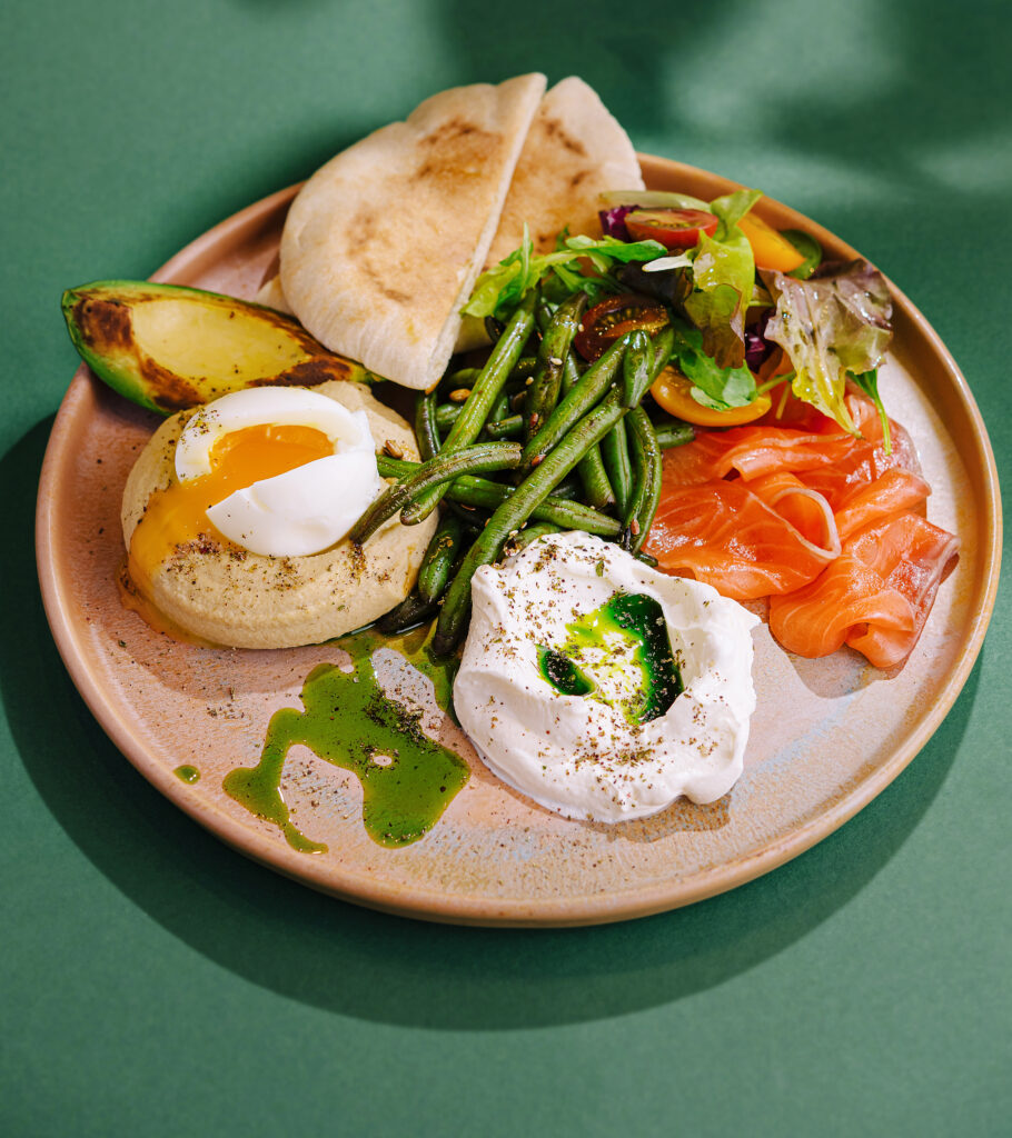 A nutritious meal showcasing healthy eating habits.