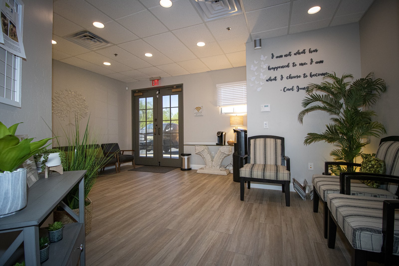 The entry lobby at Pathways Counseling Services